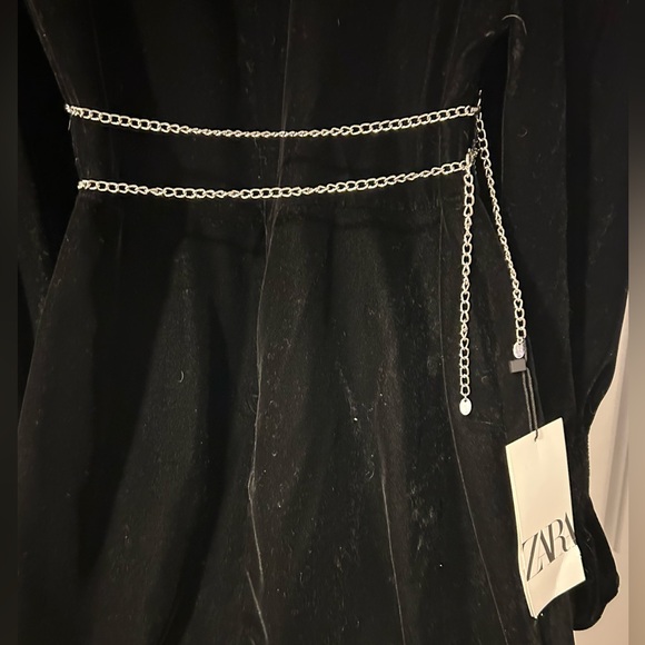 NWT ZARA SEQUIN FRINGE JEWEL BRA TOP - Picture 4 of 7